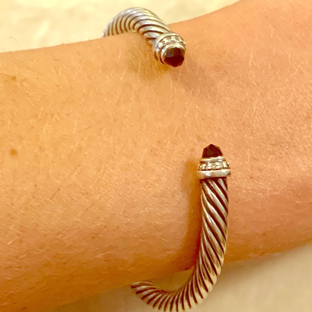 David Yurman Bracelet: Black Onyx & Diamonds